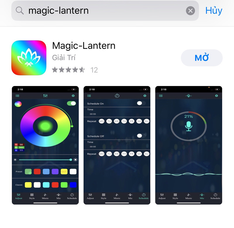 App Magic Lantern
